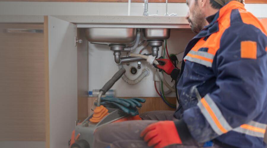 Professional slab leak plumber services in Angie, LA